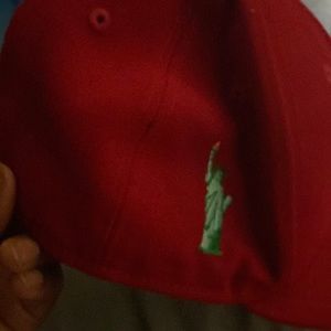 This is a a red hat really stylish and comfortable
